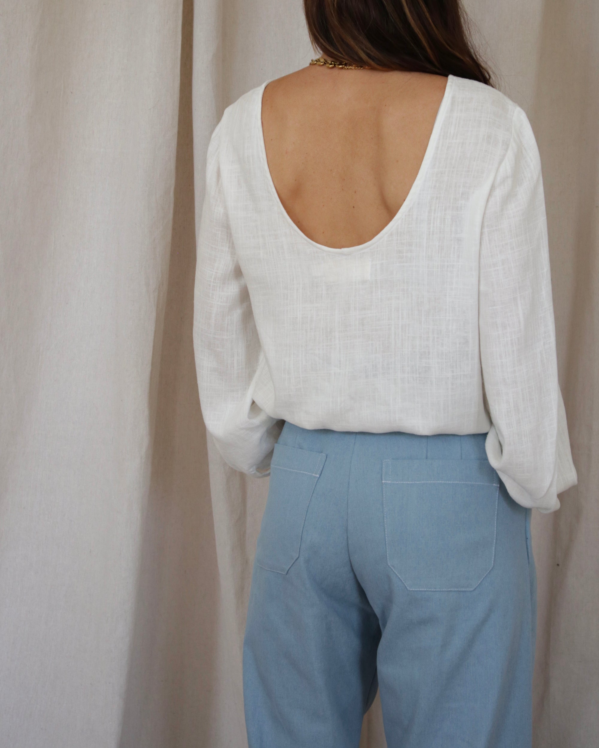 Theo Trousers Light Denim