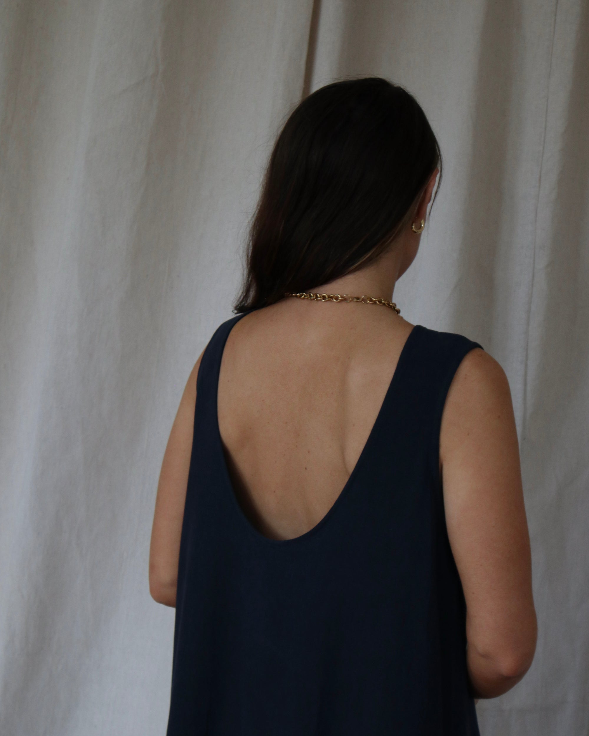 Zaza Dress - Navy