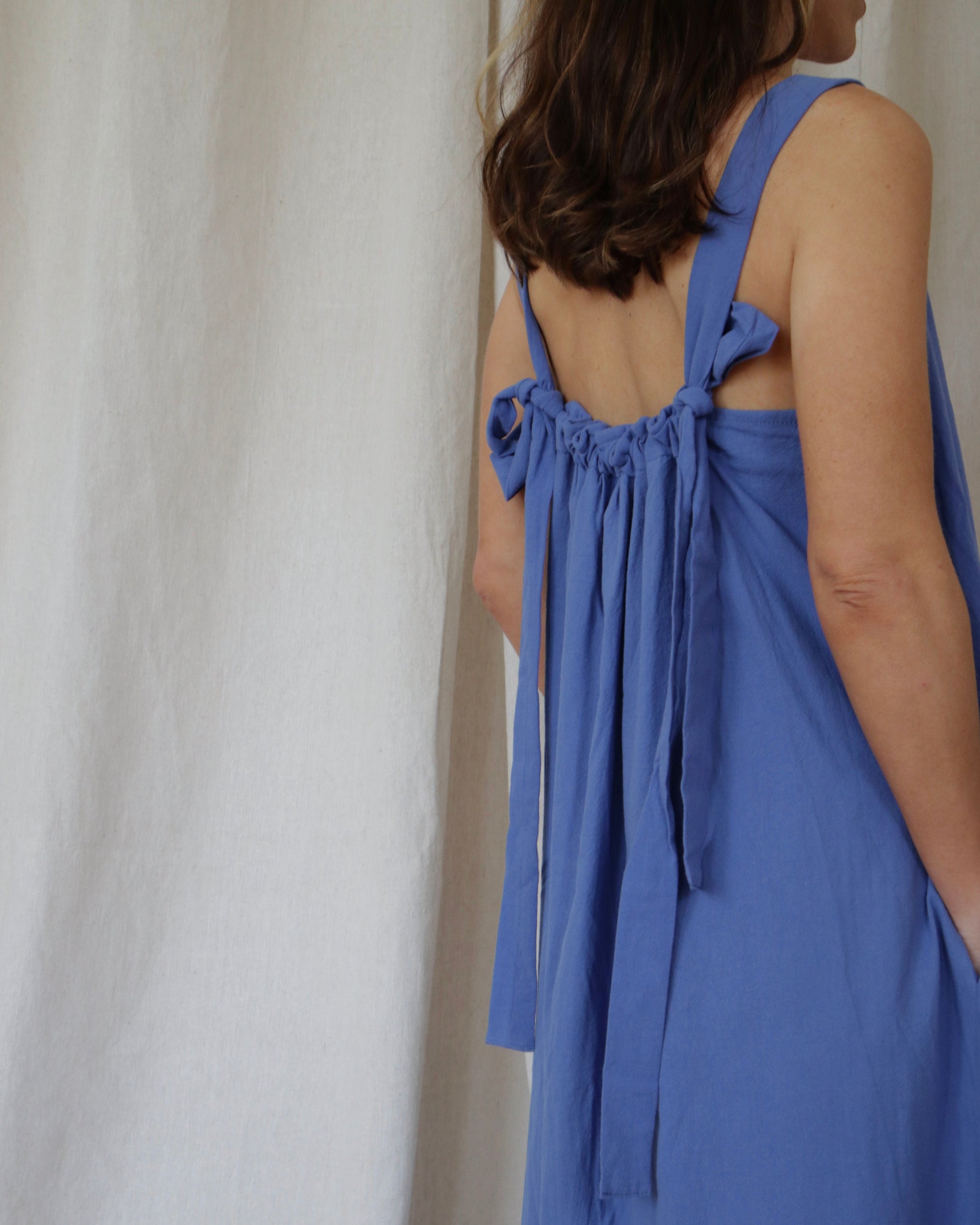 Sukey Dress - Bright Blue