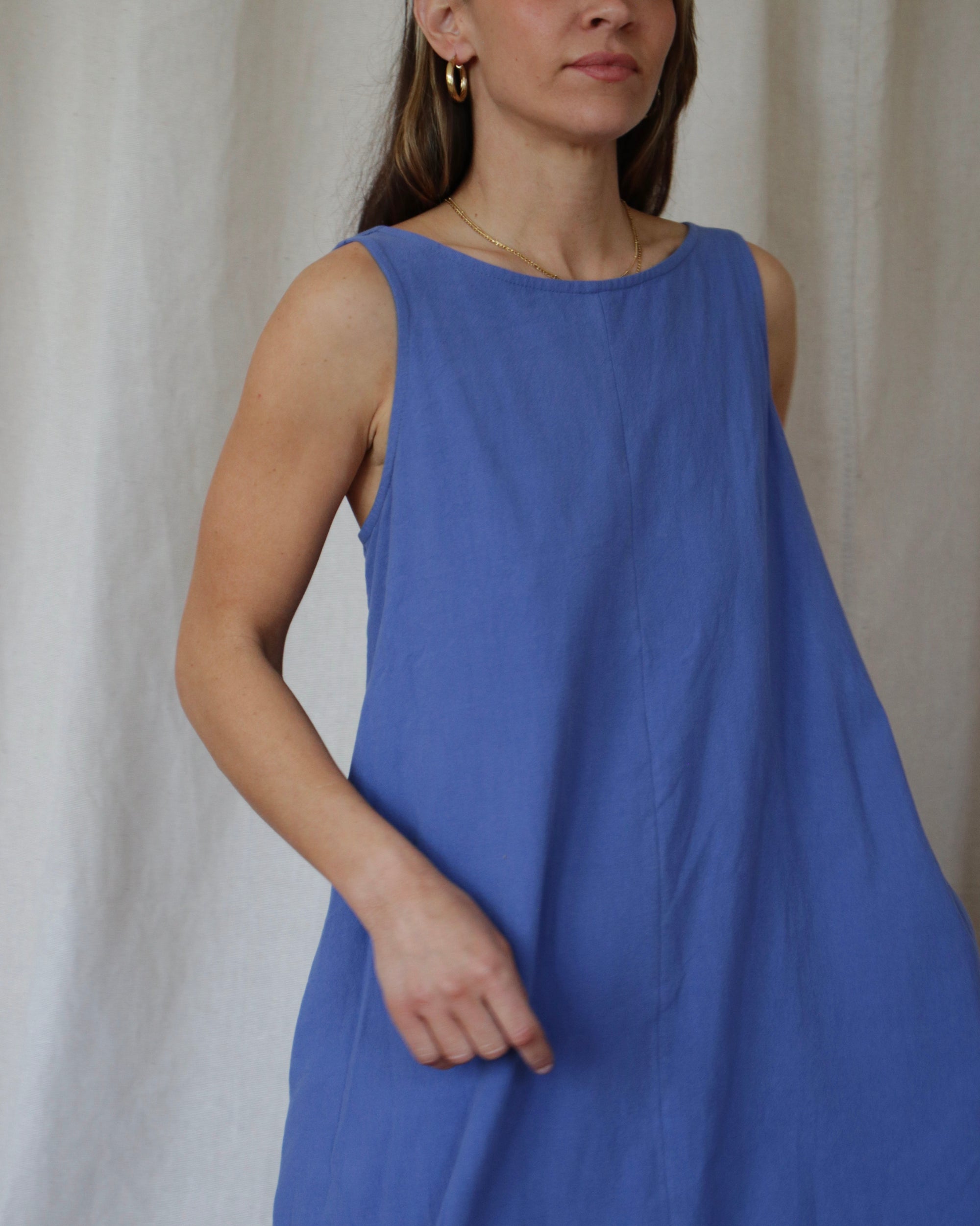 Sukey Dress - Bright Blue