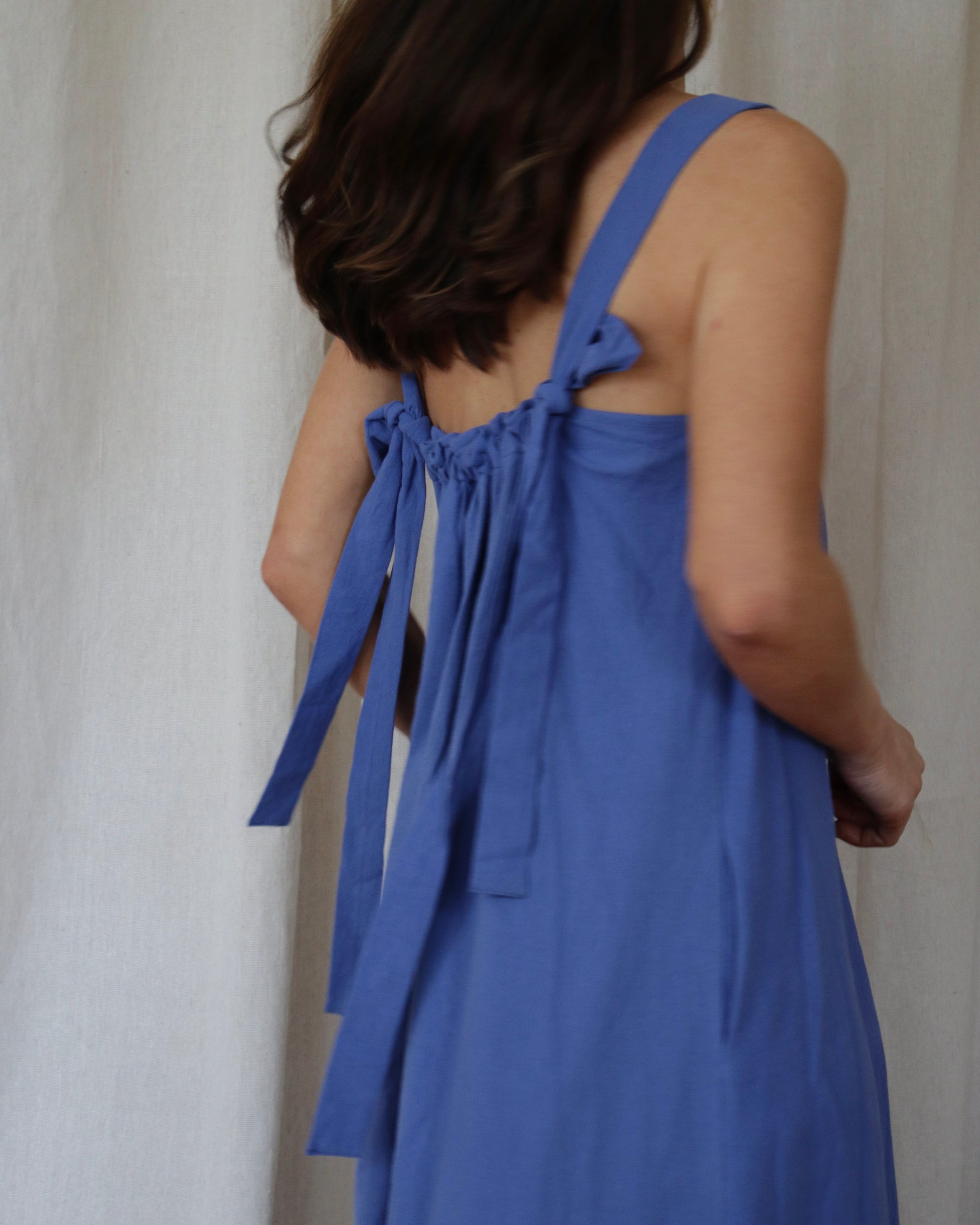 Sukey Dress - Bright Blue