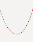 Sand Necklace - Red