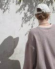Embroidered Cap Ecru
