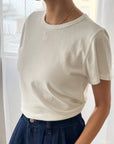 The Little Boy Tee Vintage White