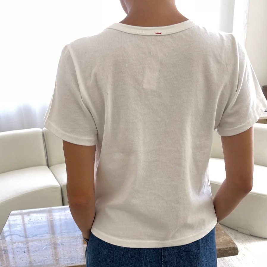 The Little Boy Tee Vintage White