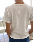 The Little Boy Tee Vintage White