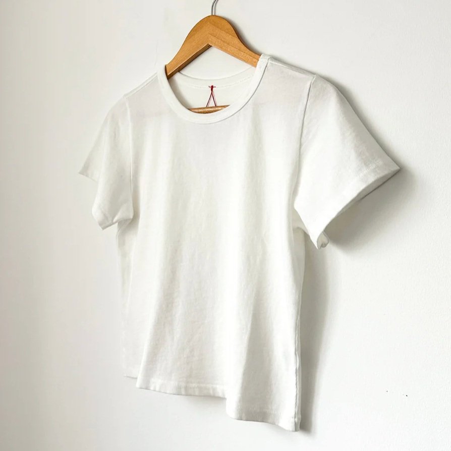 The Little Boy Tee Vintage White
