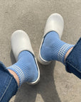 Girlfriend Socks Parisian Blue