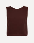 Zaza Top Brown Muslin