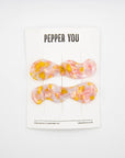 Speckle Hair Slides - Set of 2