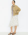 Cotton Mouldable Collar Casual Jacket