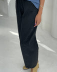 Arc Pants: Black Denim