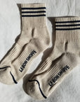 Girlfriend Socks: Oatmeal