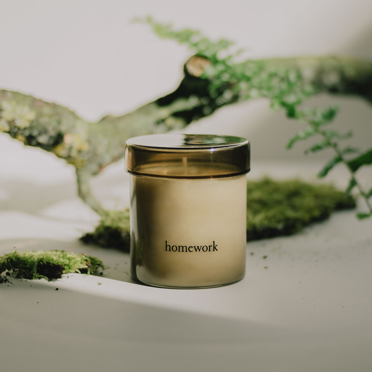 Wood Candle