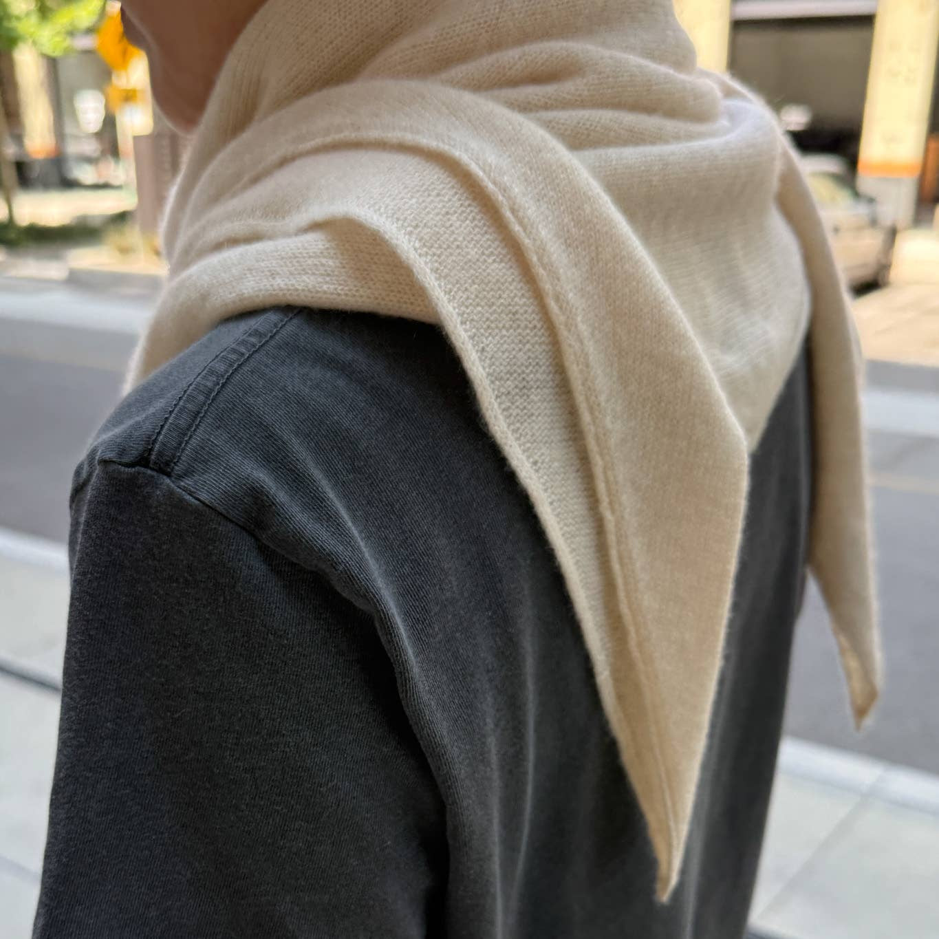 Cashmere Shawl: Oatmeal