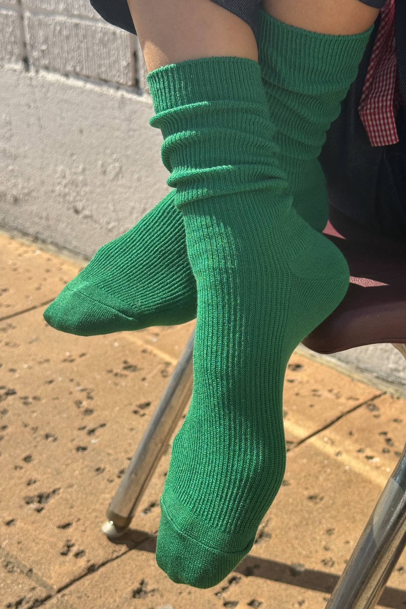 Trouser Socks: Deep Green
