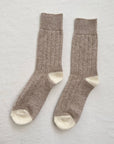 Classic Cashmere Socks: Fawn