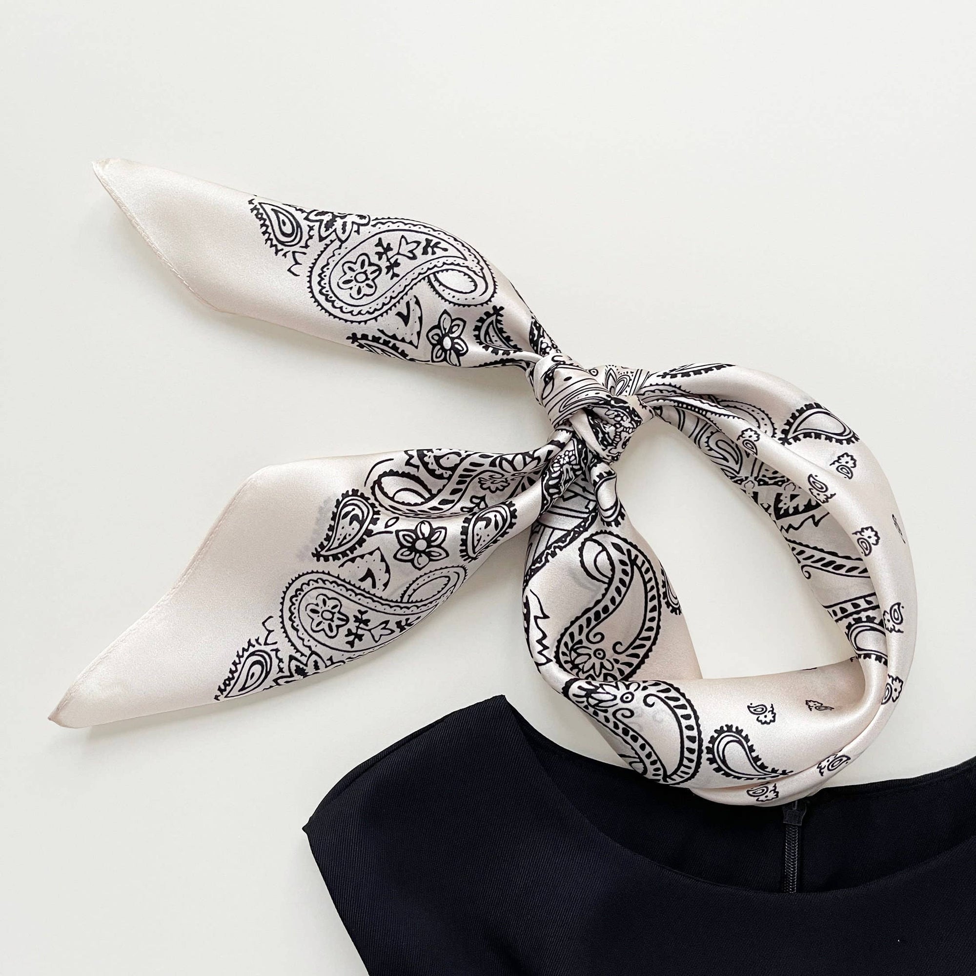 Bandana Silk Scarf
