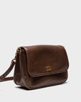 Envelope Shoulder Bag: Brown