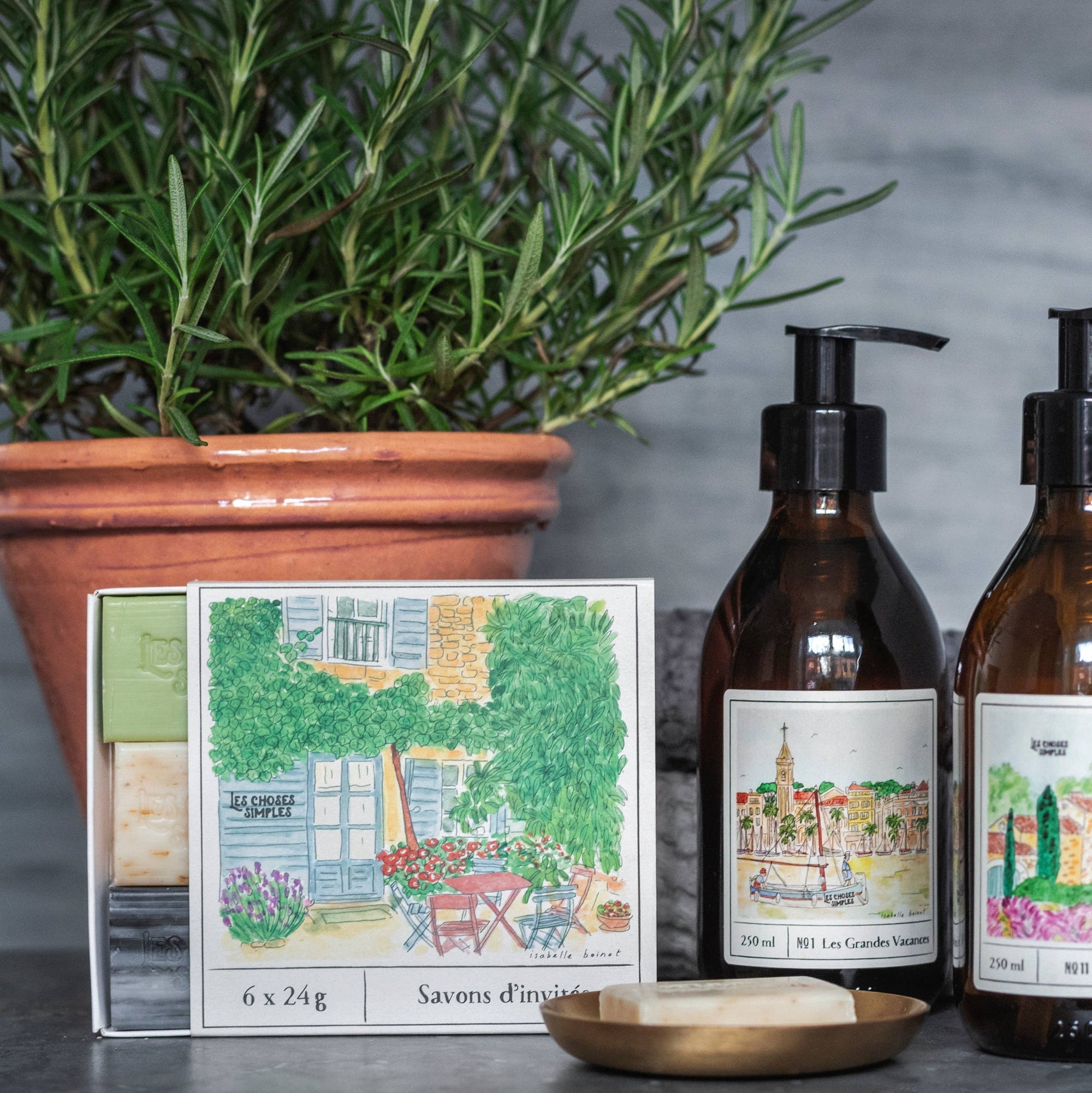 Gift Box with 6 Guest Soaps