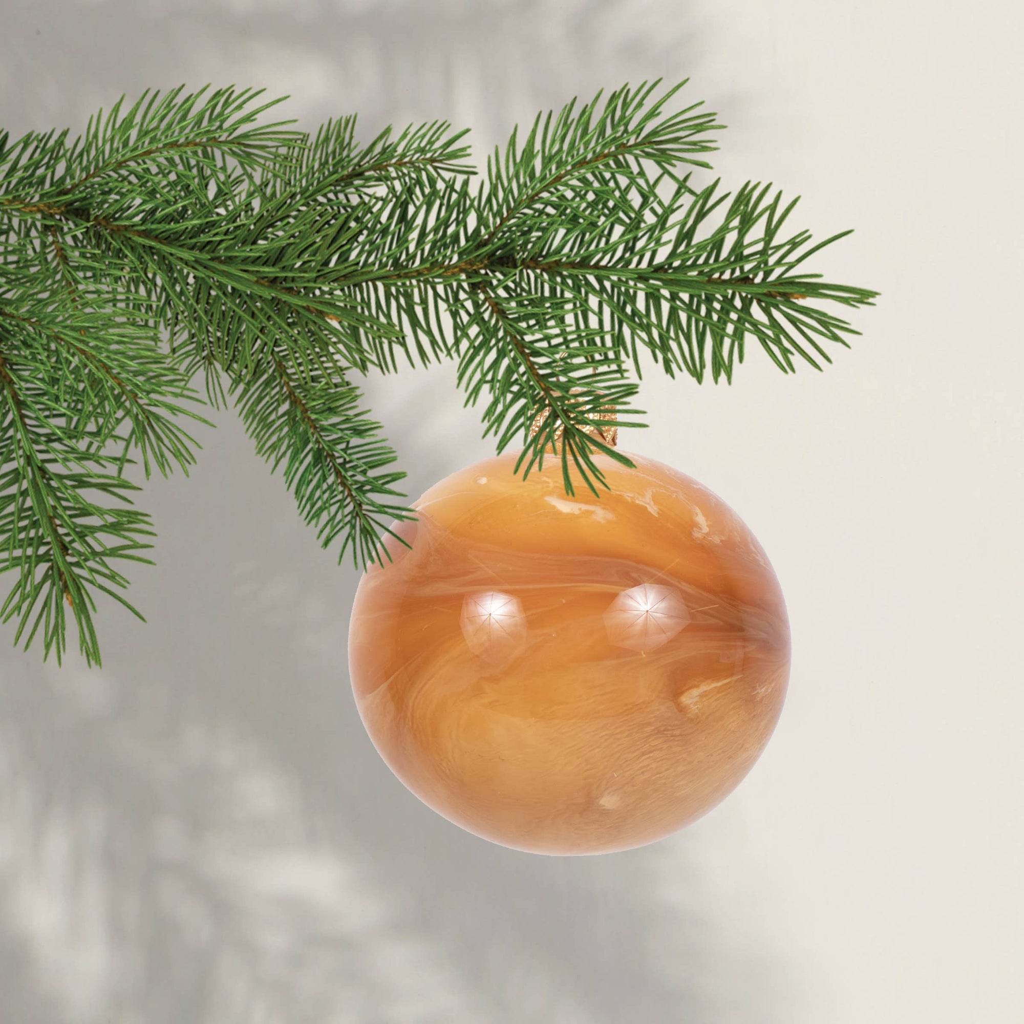 Molten Glass Christmas Bauble - Tigris