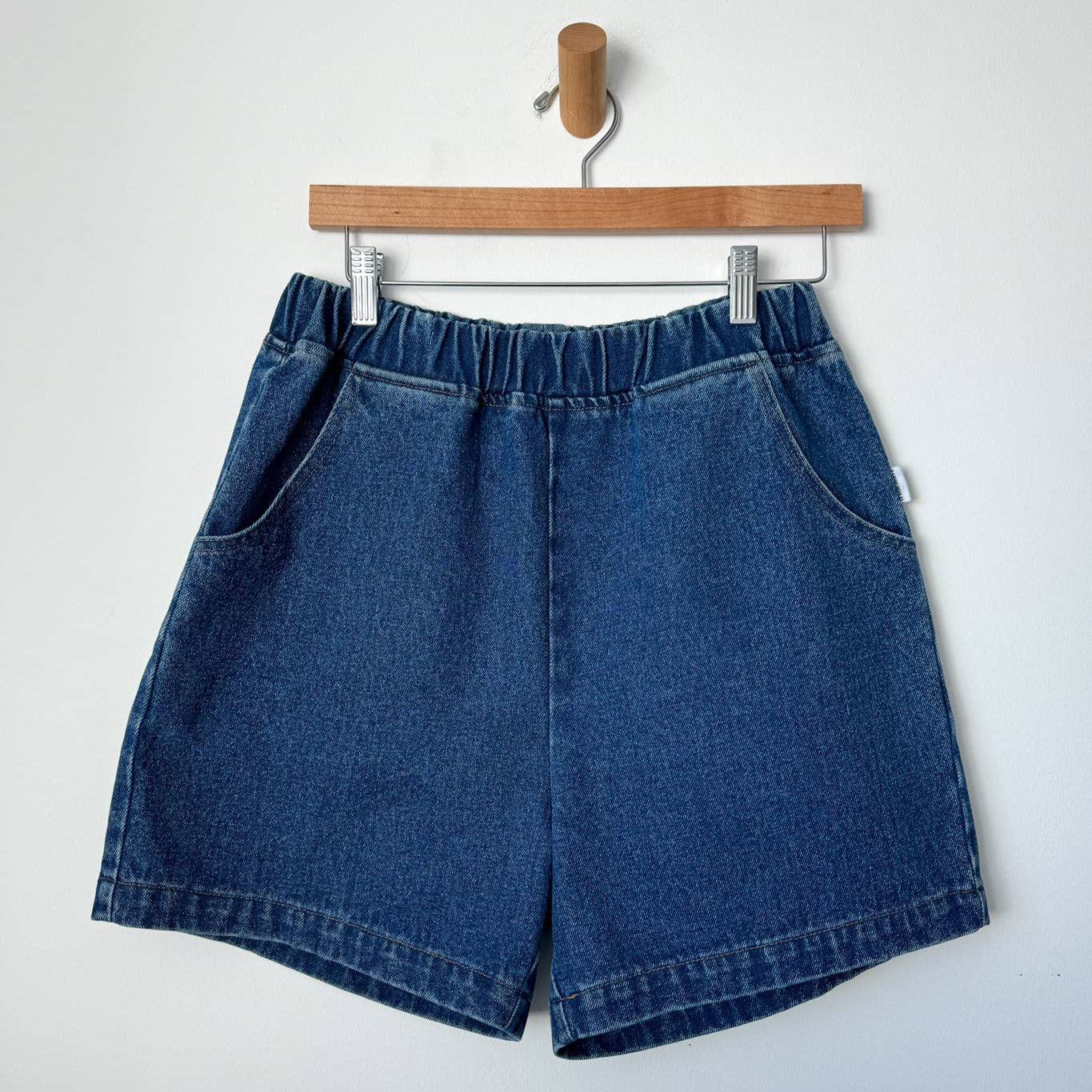 City Shorts: Blue Denim