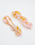 Speckle Hair Slides - Set of 2