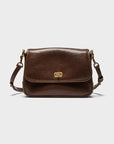 Envelope Shoulder Bag: Brown