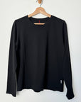 Everyday Long Sleeve True Black Tee