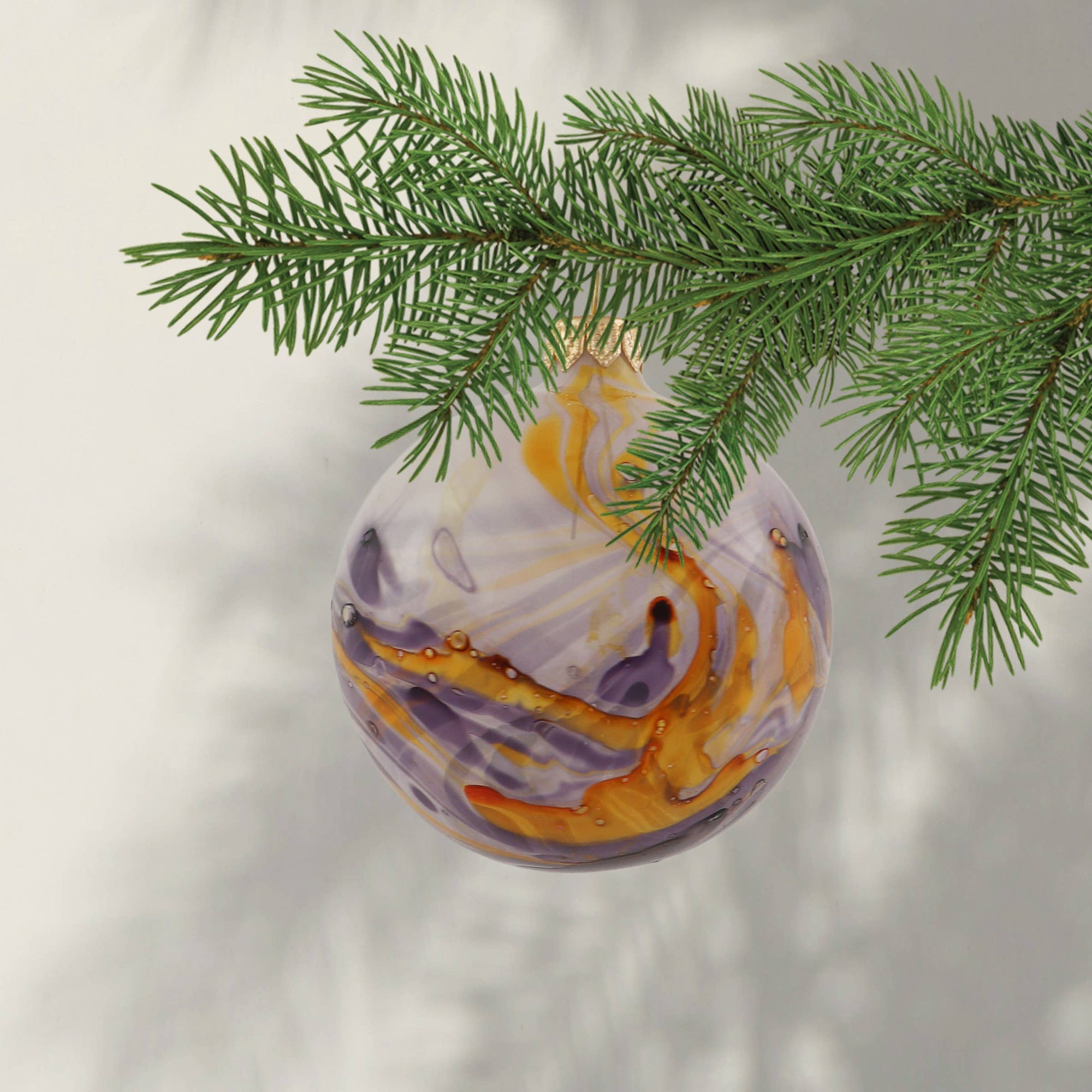 Ametrine Translucent Marble Bauble