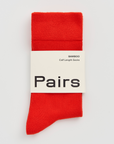 Ladybird Red Bamboo Socks