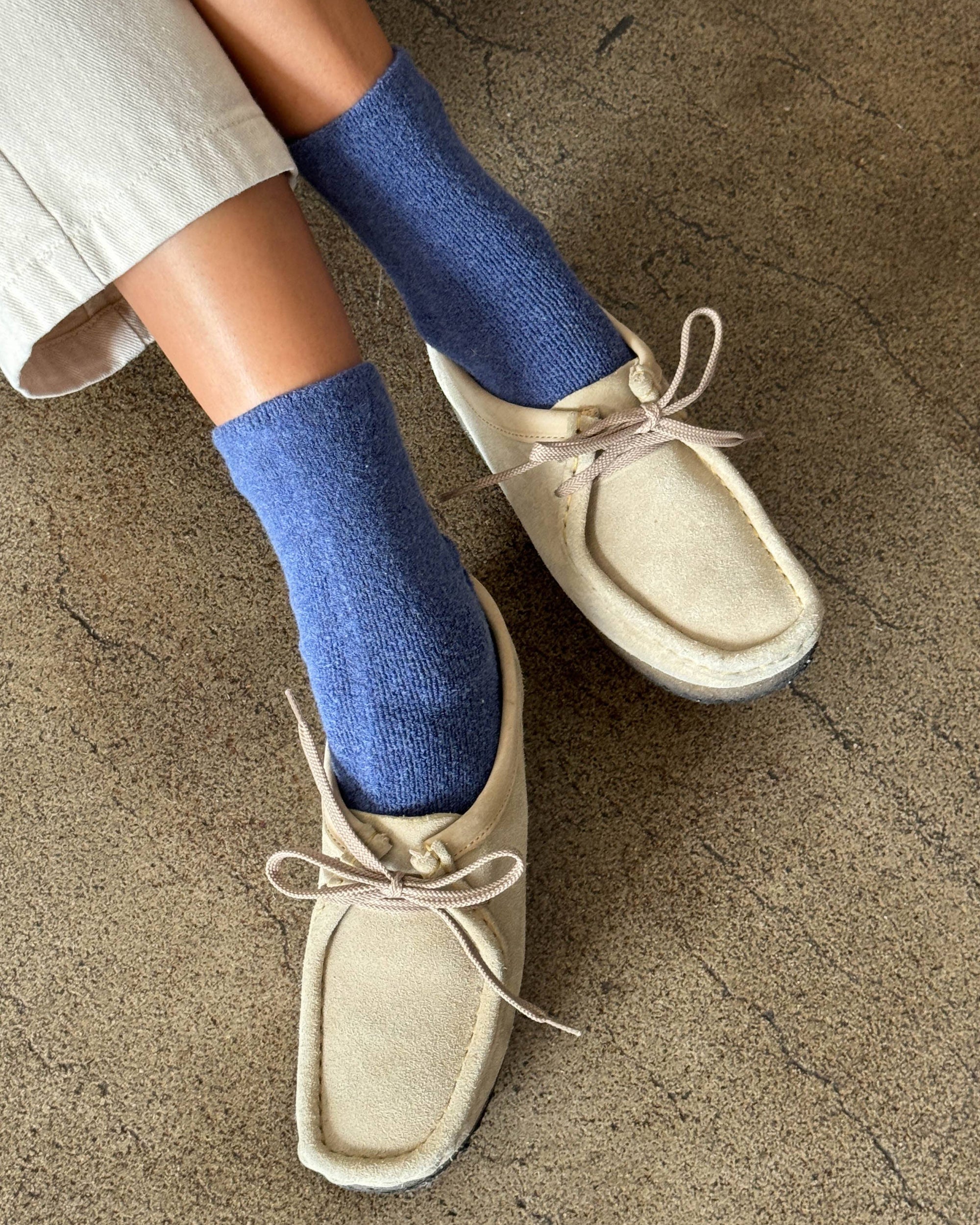 Cloud Socks: Bijou Blue