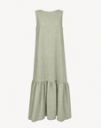 Zaza Dress - Sage (Stonewashed Linen)