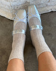 Classic Cashmere Socks: Fawn