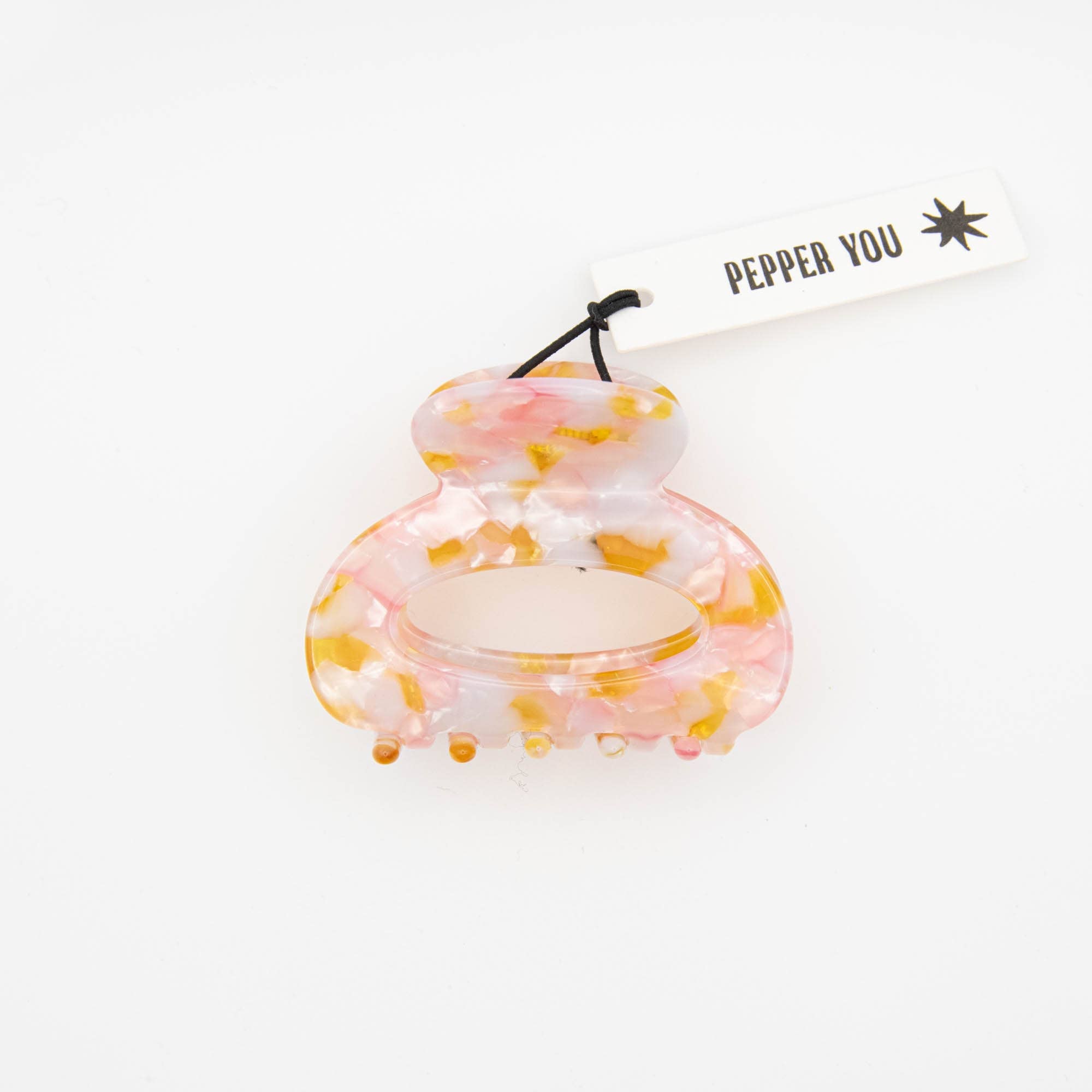 Speckle Mini Hair Claw Clip