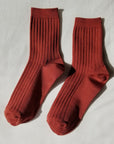 Her Socks: Terracotta