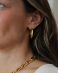 Petrel Hoop Earrings Large