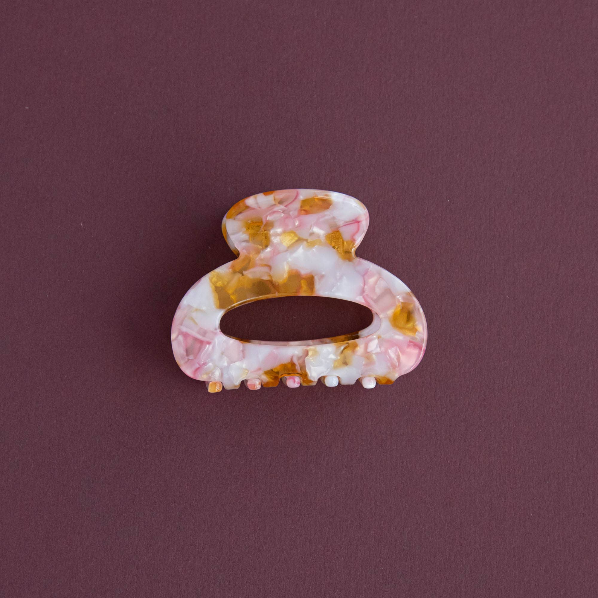 Speckle Mini Hair Claw Clip
