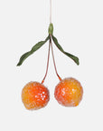 Frosted Cherry Christmas Decoration