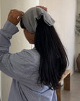 Cashmere Bandana: HT. Grey