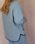 Oscar Jacket - Denim/Navy