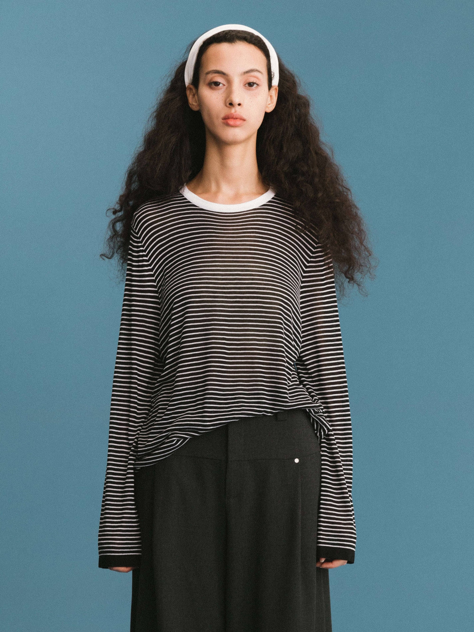 Thin Stripped Knitwear Jumper