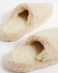 Mule Slippers - Beige