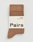 Biscuit Beige Bamboo Socks: Biscuit Beige
