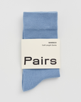 Morning Blue Bamboo Socks: Morning Blue