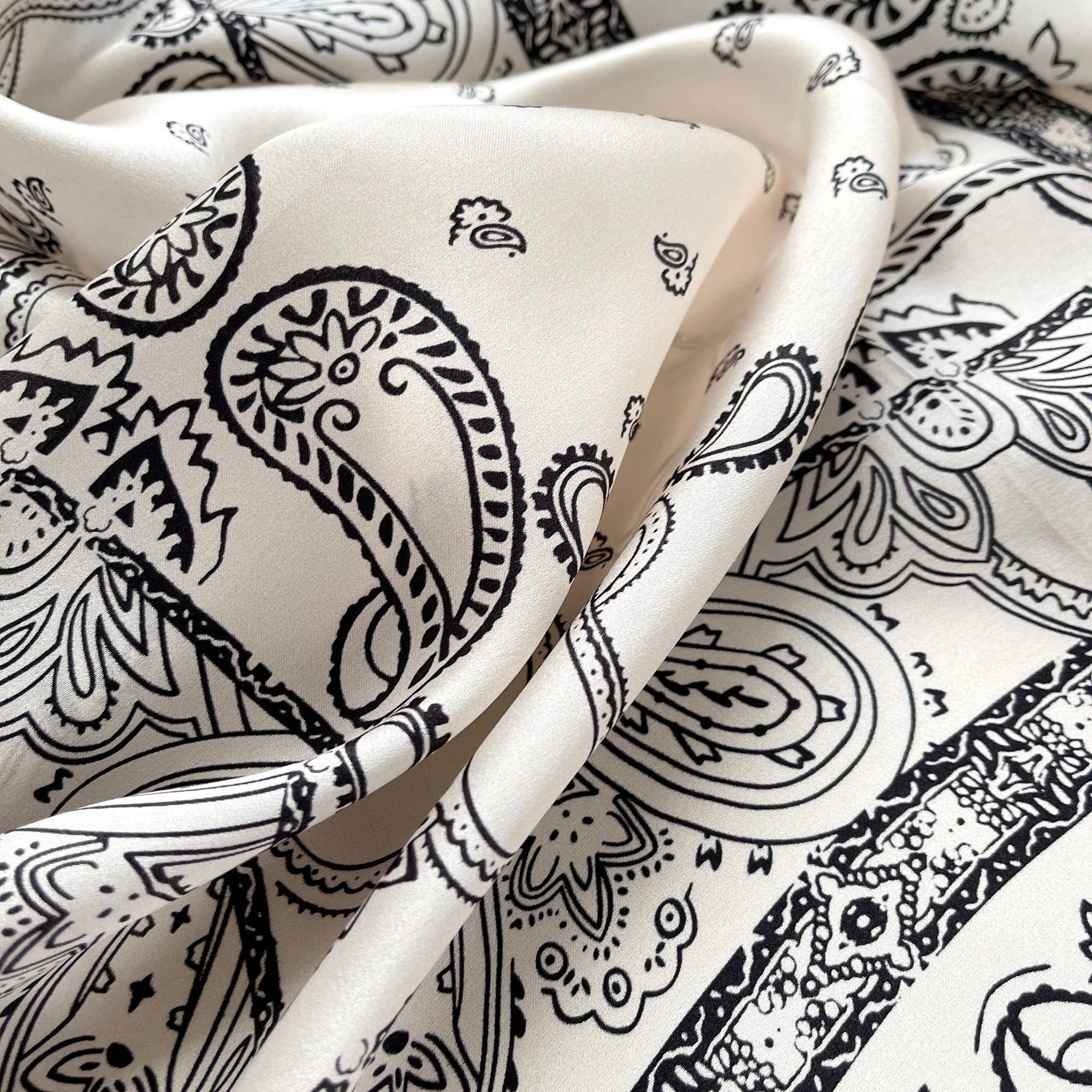 Bandana Silk Scarf