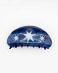 Hand Drawn Star Medium Hair Claw Clip
