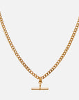 Lock Necklace - Curb Chain
