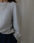 Felix Top - Soft Lilac (Linen)