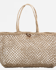 Amara Large Jute Bag- Natural: Beige